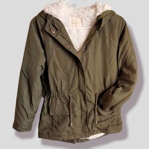 OLIVE GREEN WINTER JACKET